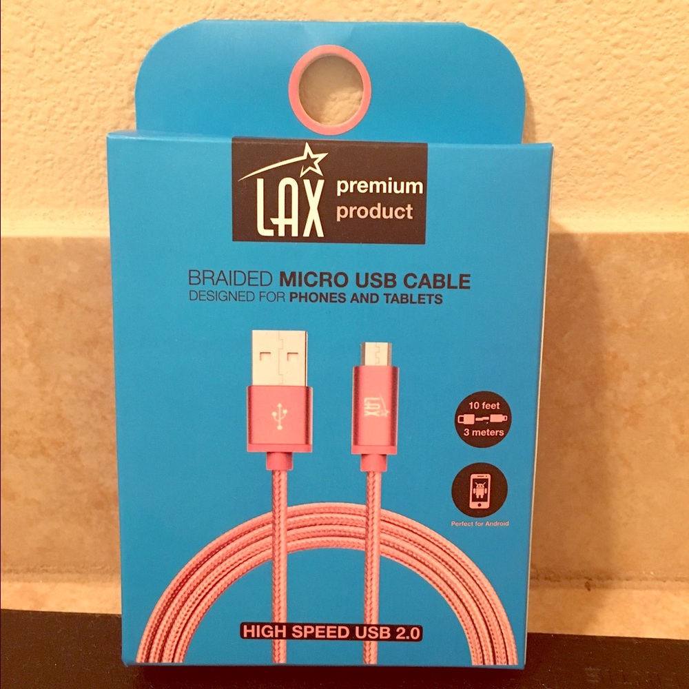 ✨SOLD✨ Braided Micro USB Cable