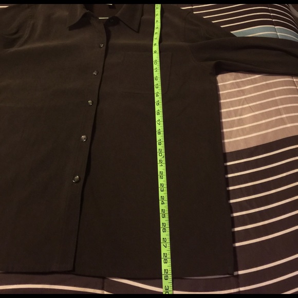 Talbots Long Sleeves woman's Tops Brown S-M - Picture 6 of 7