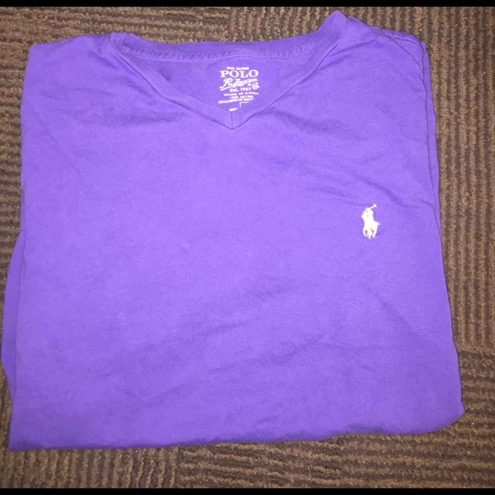 Purple Polo Tshirt NWOT