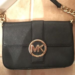 Black Michael Kors crossbody purse