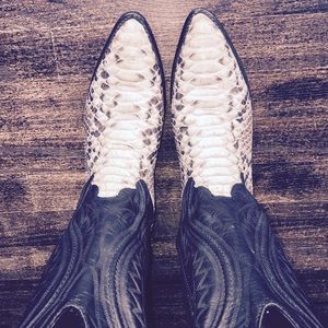 Vintage cowboy boots.