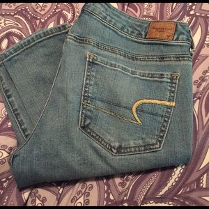AE  Skinny Jeggings Size 10! With Real Pockets!