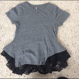 Free People Peplum Top