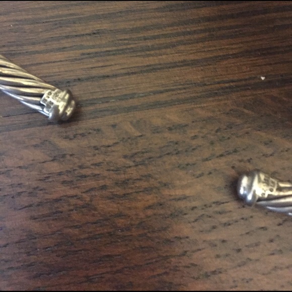 David Yurman X Cuff Necklace with Gold - Picture 3 of 4