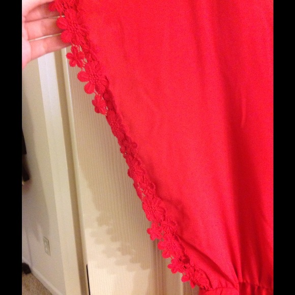 Red Romper - Picture 2 of 4