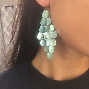 Turquoise dangly earrings