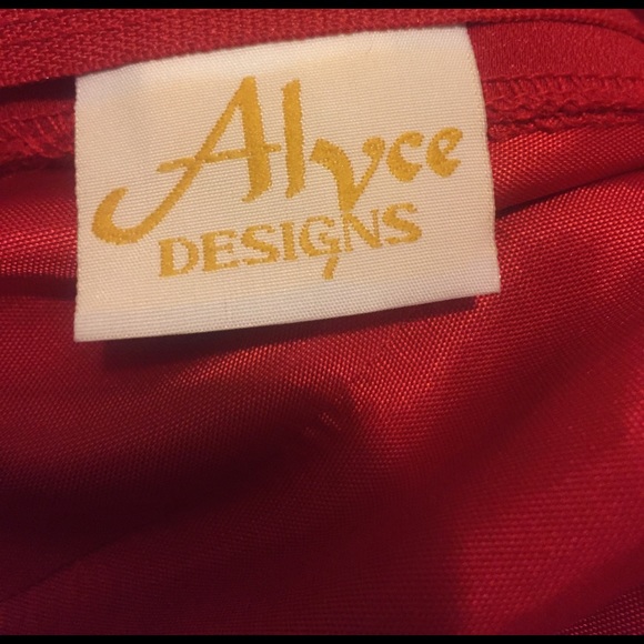 Red Fitted Prom Dress - Picture 3 of 3