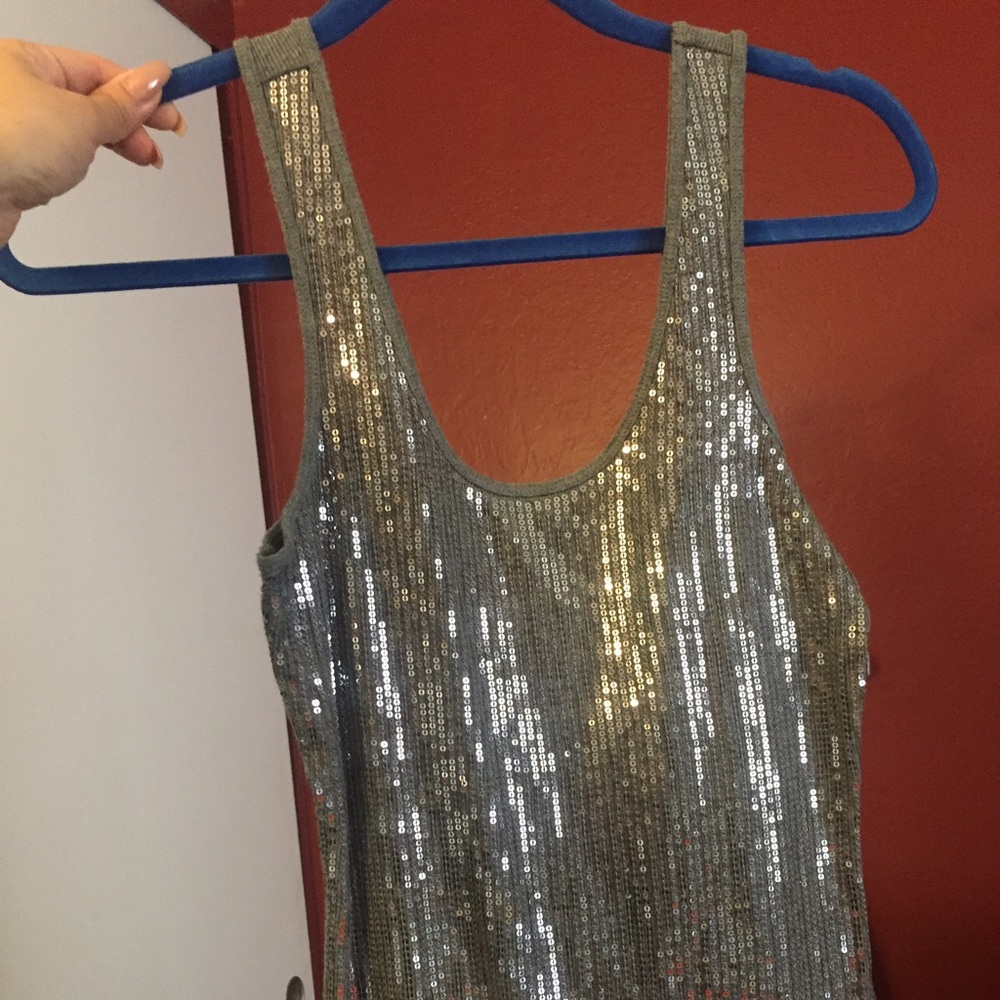 EXPRESS sequins top