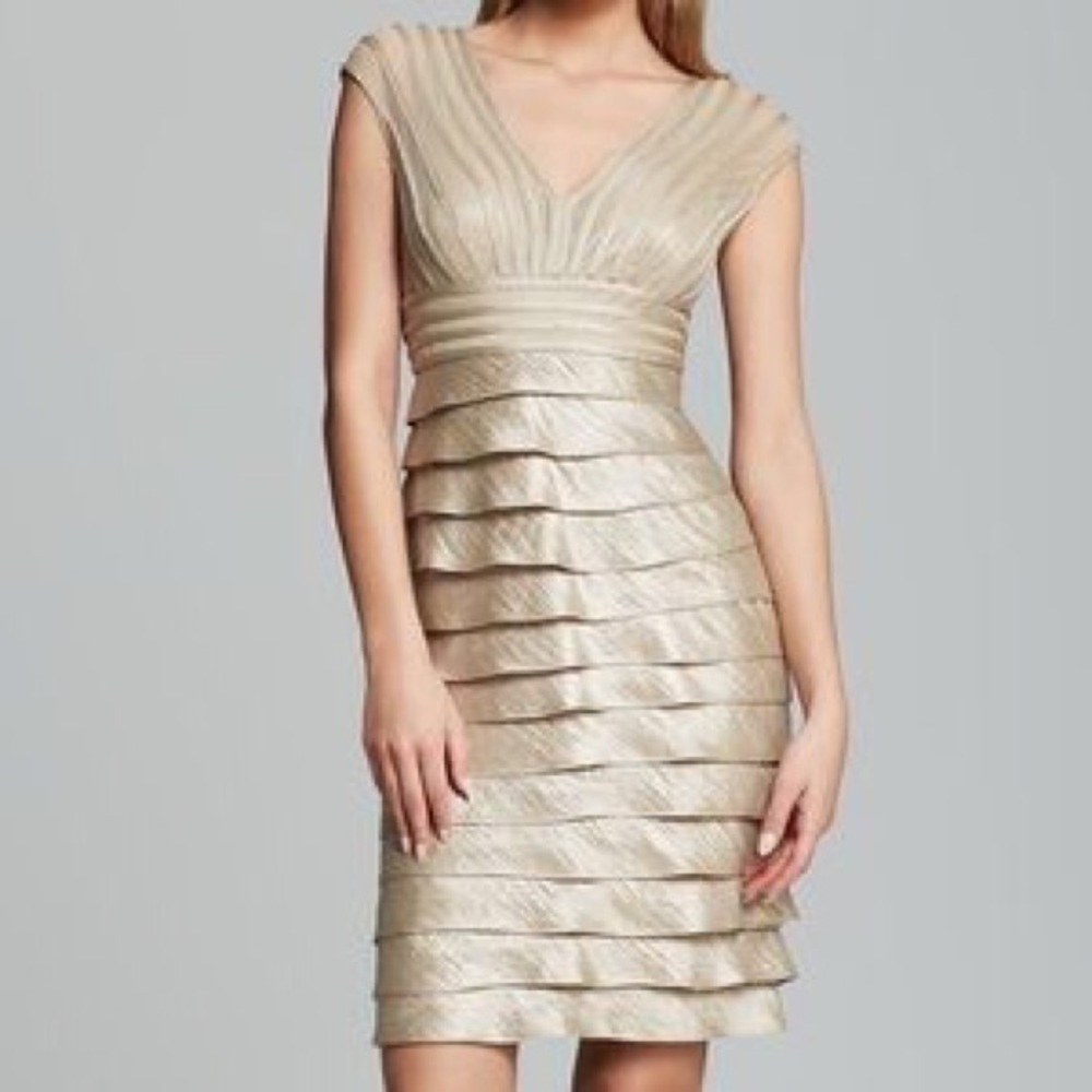 Elegant Adriana Papell cocktail dress