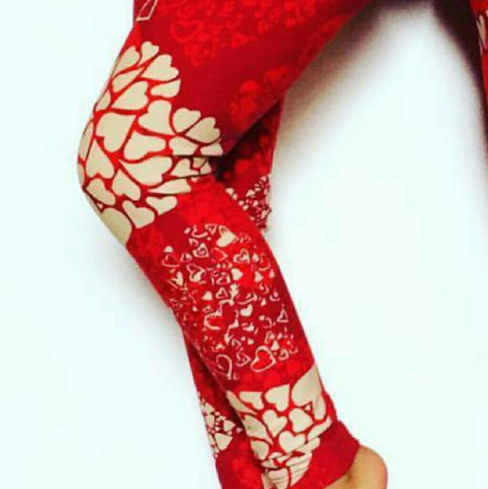 New TC Lularoe Valentine Leggings