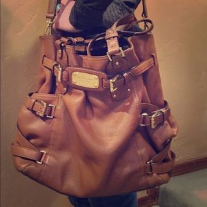 Michael Kors Brown Leather Purse