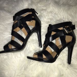 Strappy gladiator heels