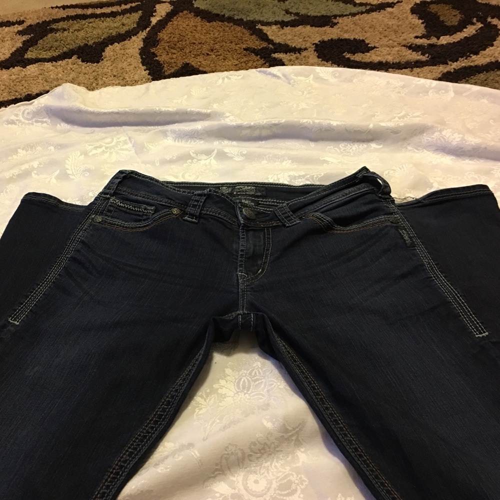 Silver jeans