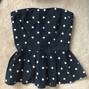 A&F Peplum Top