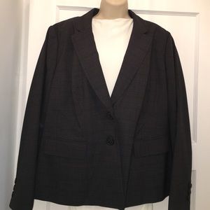 Gray 2-button Blazer