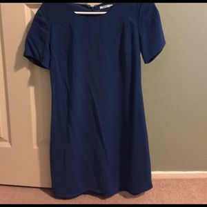 Royal blue shift dress from Urban Outfitters