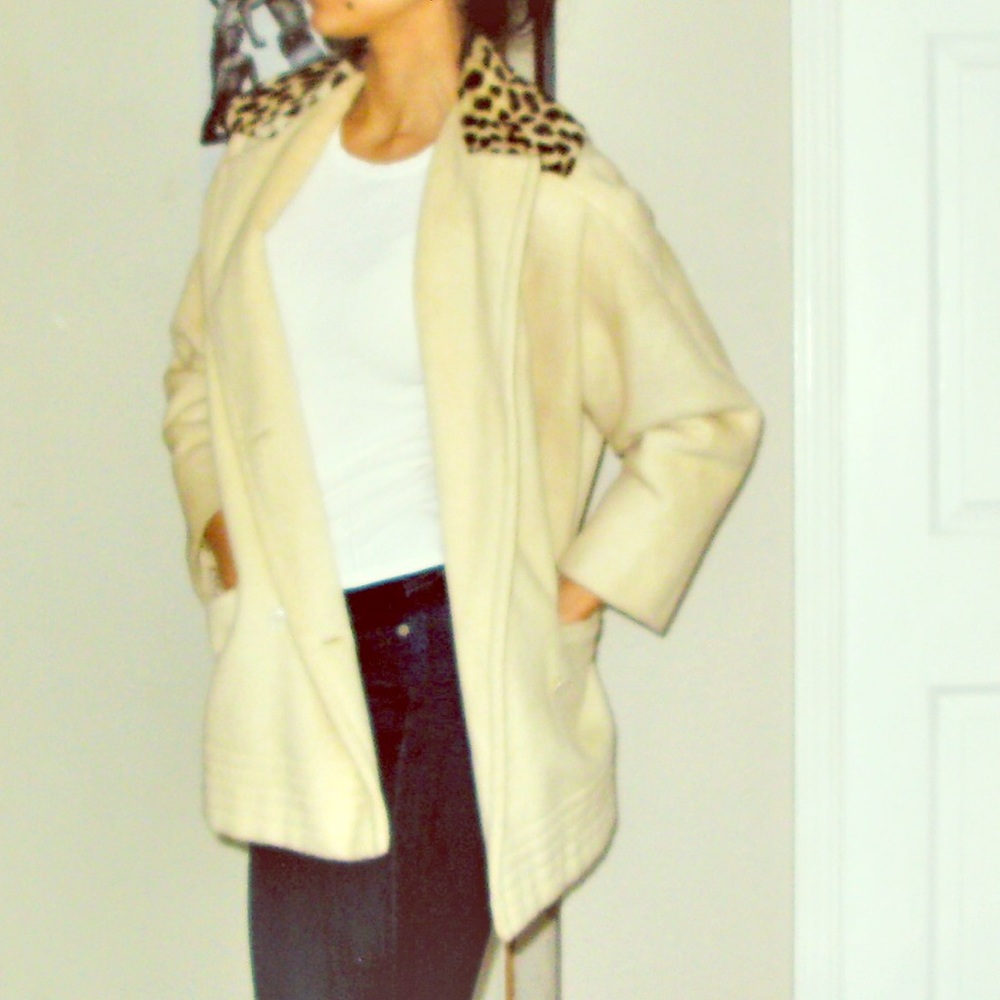Cheetah VINTAGE coat size S-L