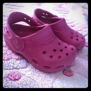 [sold] 🙅🏻Toddler Girls:Ju-ju-be by:Crocs Shoes