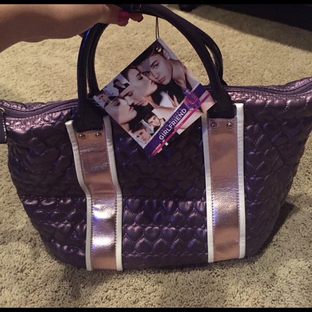 Justin Bieber's Girlfriend Quilted Satchel