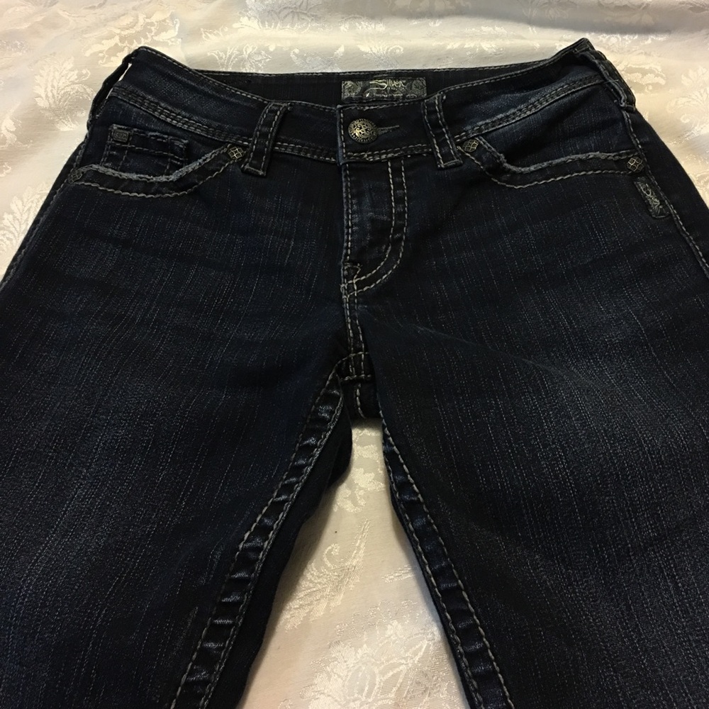 Silver jeans