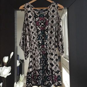 Cold Shoulder Mini Dress