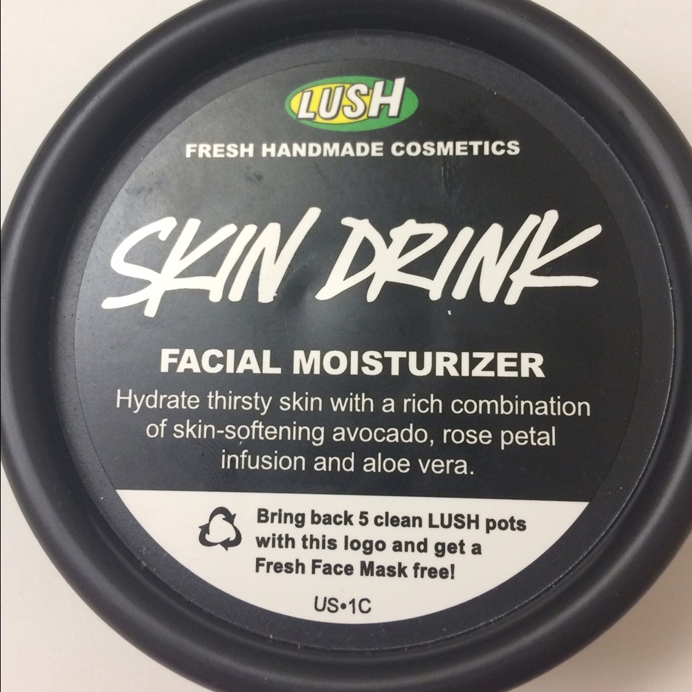 LUSH Skin Drink moisturizer + two toner tabs!