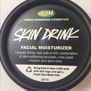 LUSH Skin Drink moisturizer + two toner tabs!