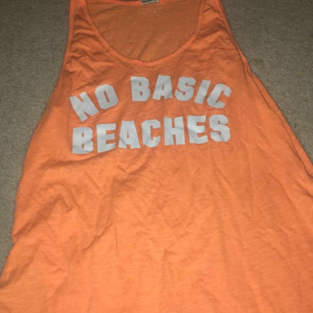 Vs pink tank top-size small