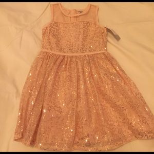NWT 4T Pink Sparkle Dress
