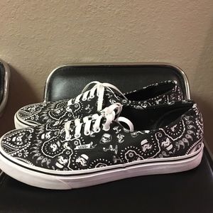 Vans X StarWars storm troop bandana print