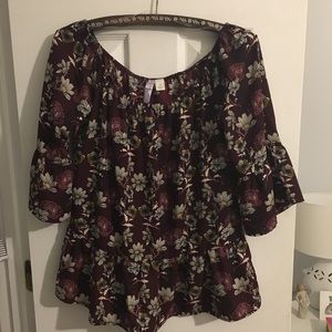 Off the shoulder top from Francesca's