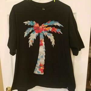 Men's xl BLVD tropical t-shirt