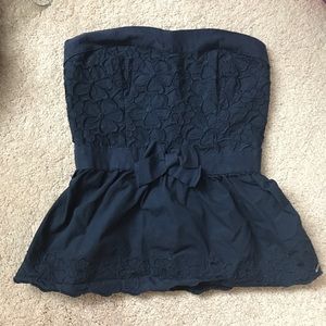 Hollister Peplum Top