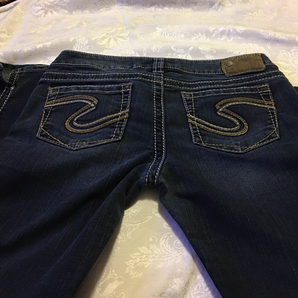 Silver jeans