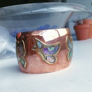 Vintage Cooper Three Butterfly Cuff