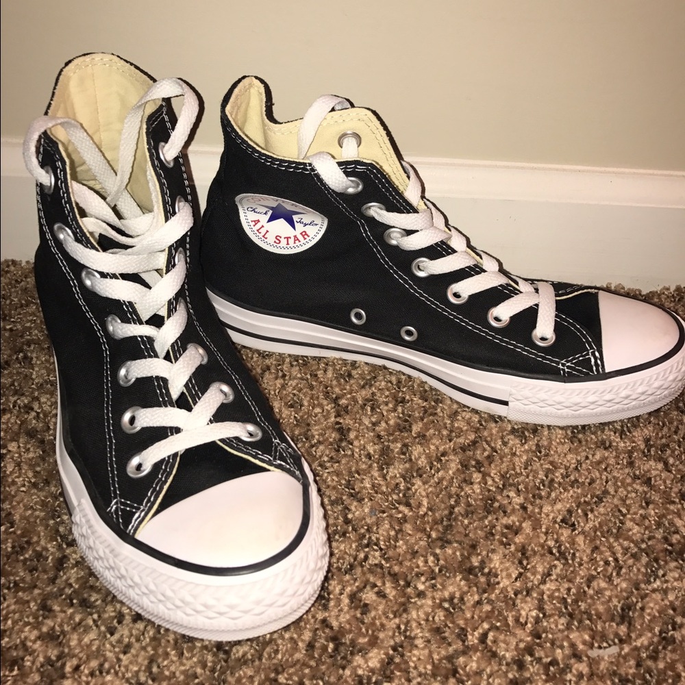 Black Hightop Converse