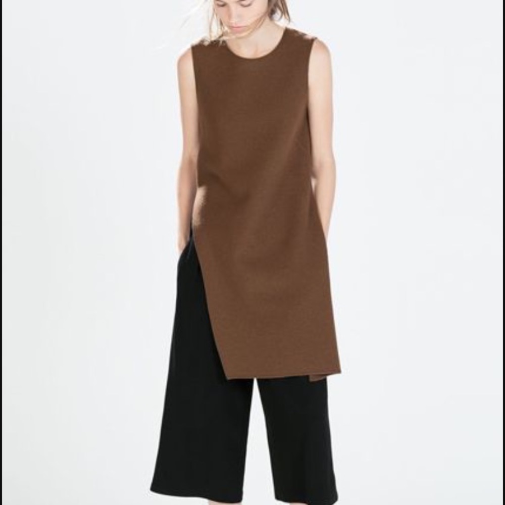 Zara studio side slit tunic