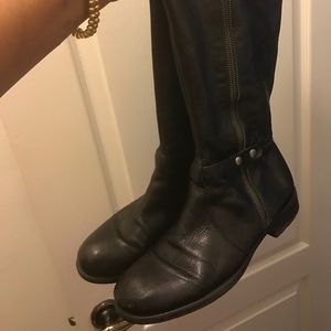 Franco Sarto Shoes - Franco Sarto black leather boots Franco Sarto Shoes - Franco Sarto black leather boots