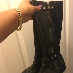 Franco Sarto Shoes - Franco Sarto black leather boots Franco Sarto Shoes - Franco Sarto black leather boots