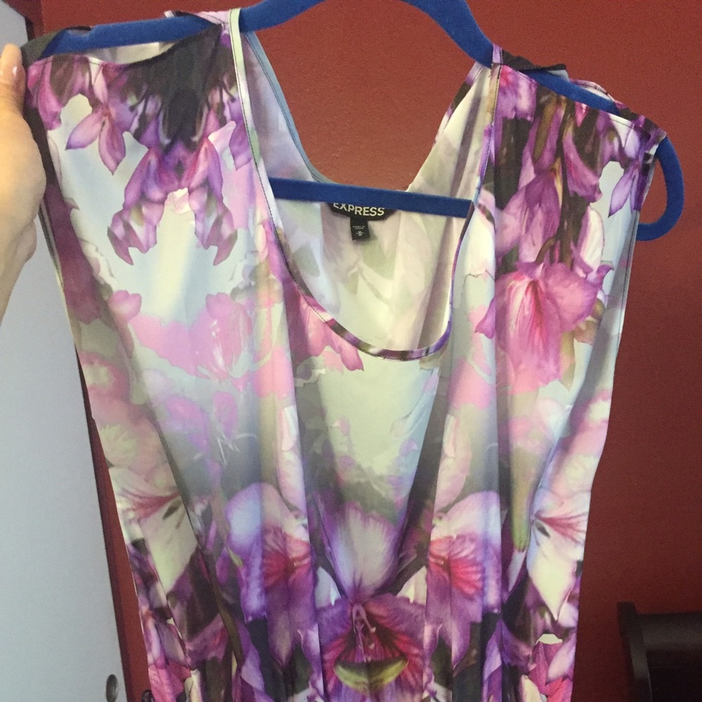 EXPRESS floral dress