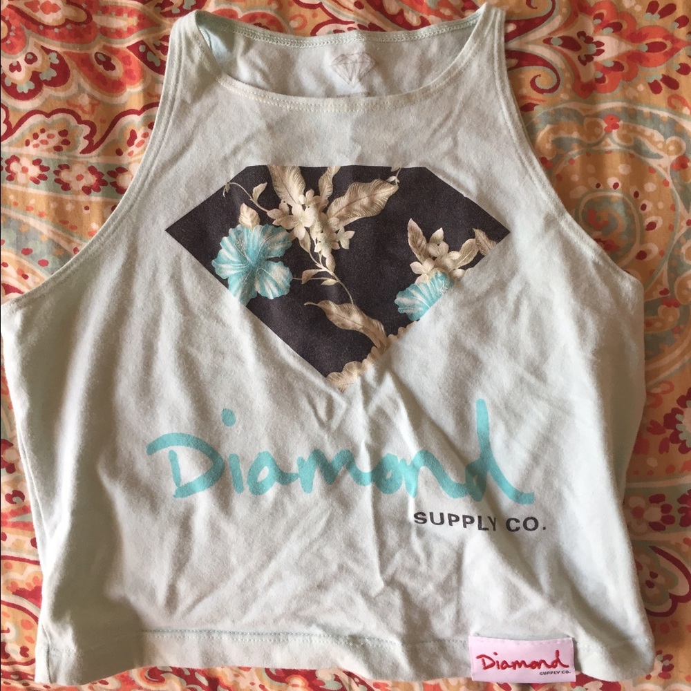 Diamond crop top