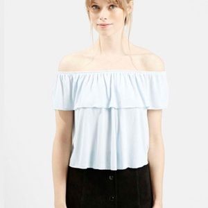 TOPSHOP Off Shoulder Top