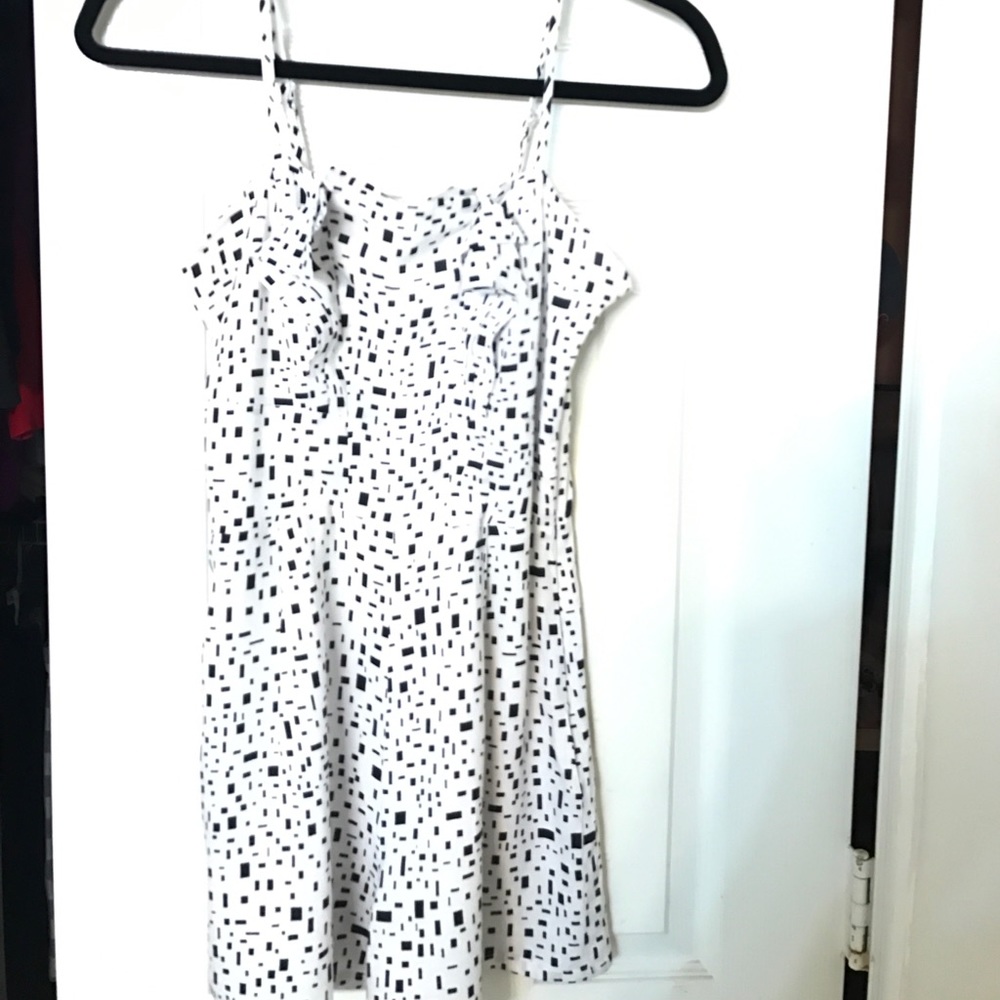 Black and white romper