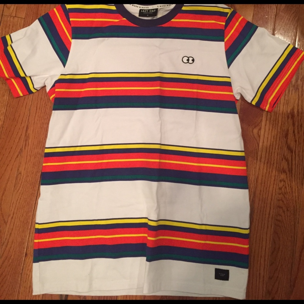 TGIF sale! Brand new without tag lazy oaf stripe T