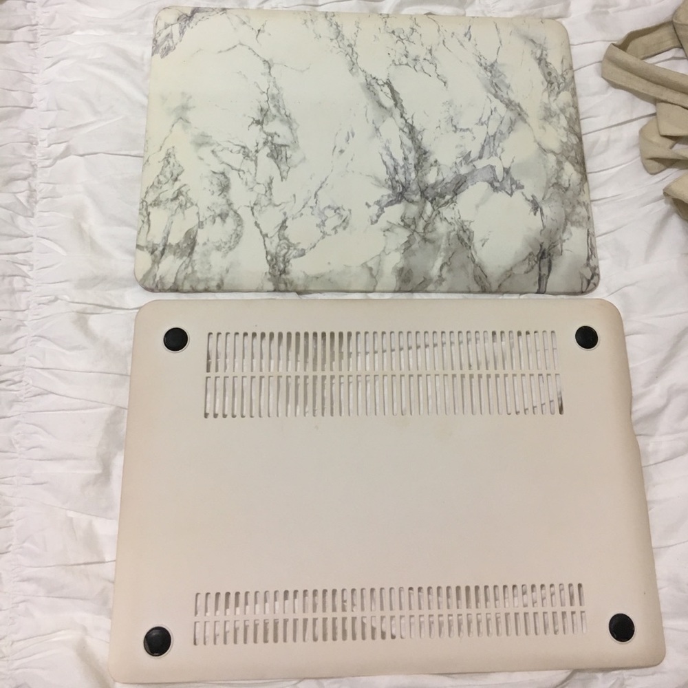 Marble Mac laptop case