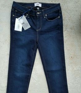 NWT Paige Denim Skyline Ankle Peg Skinny Jeans