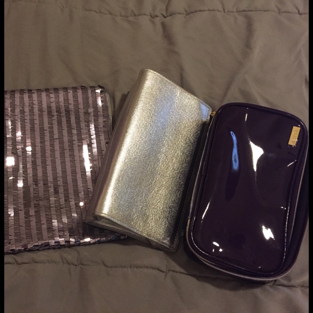 Ulta, Sephora and Tarte makeup bags