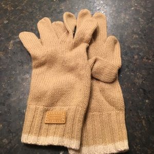 Coach Tan Gloves