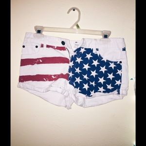American Flag Shorts