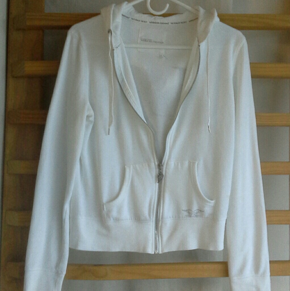 Victoria's Secret Rhinestone Embellished Hoodie, S